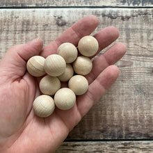Load image into Gallery viewer, Ball - solid wooden ball - 2 cm diameter