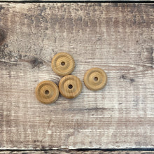 Load image into Gallery viewer, Wheel - pack of four 2.6 cm / 1” diameter wheels