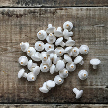 Load image into Gallery viewer, Compressed paper mushrooms / toadstools 1.6 cm