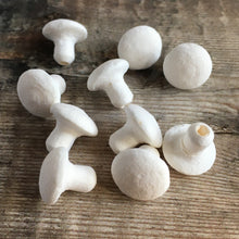 Load image into Gallery viewer, Spun cotton mushrooms / toadstools for crafts