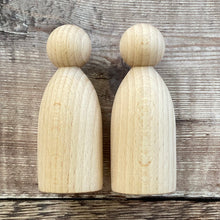 Load image into Gallery viewer, 9cm beech figures - detail