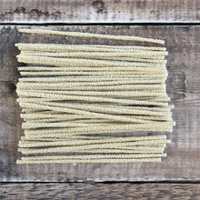 Load image into Gallery viewer, British made 15cm long cotton chenille pipe cleaners