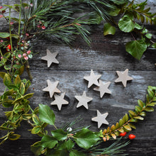 Load image into Gallery viewer, Star - 38mm solid stamp-cut five point stars