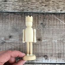 Load image into Gallery viewer, Toy king / nutcracker figure - medium - 13 cm