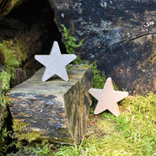 Load image into Gallery viewer, Star - 38mm solid stamp-cut five point stars