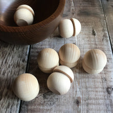 Load image into Gallery viewer, Mushroom - solid wooden cep / penny bun / porcini shape - 4.4 cm tall