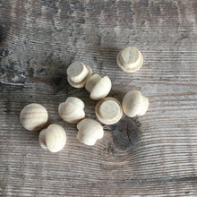 Load image into Gallery viewer, Wooden screw cap mushroom