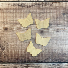 Load image into Gallery viewer, Butterfly wooden cutout - 3.8cm across
