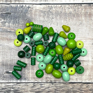 Green beads