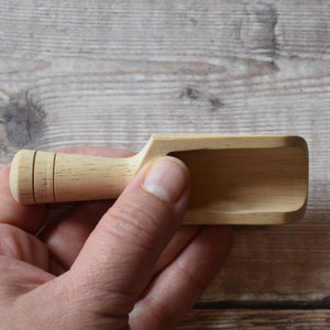 Scoop - 10cm chunky wooden scoop