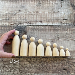 12cm peg doll in lineup