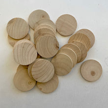 Load image into Gallery viewer, 25-pack of wooden discs - seconds
